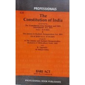 Professional's Constitution of India - Bare Act (Latest Editoin)